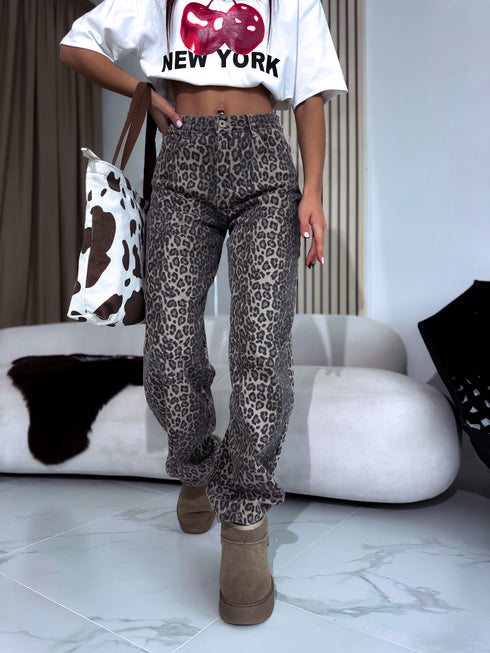 "CATCODE T6065" džinsa bikses - brūnīgas